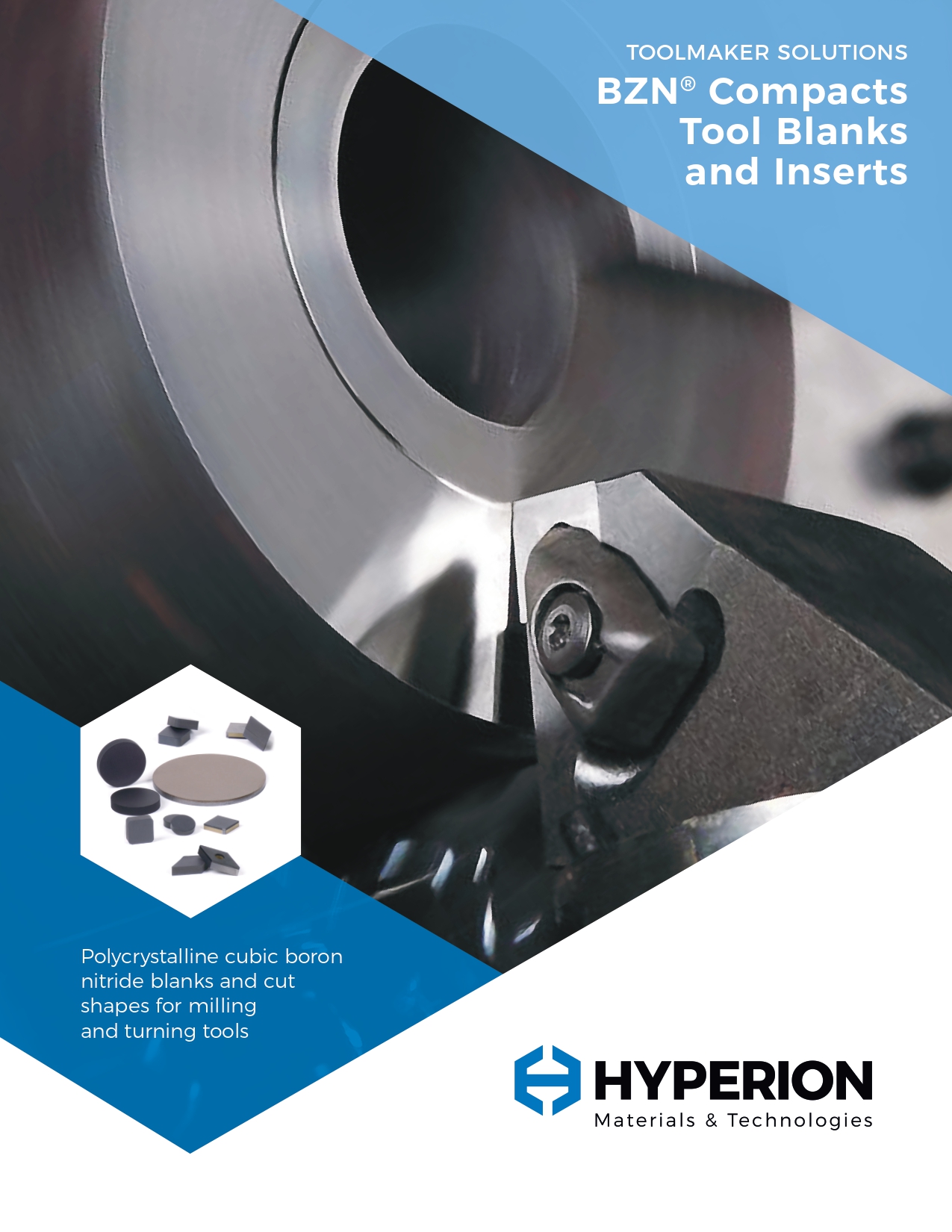 BZN™ Compacts Tool Blanks and Inserts Catalog